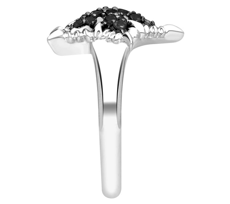 Margo Manhattan Sterling Silve r Spinel Sophia Star Ring — View 3