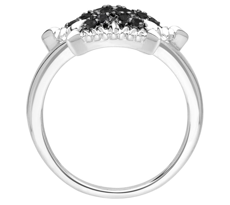 Margo Manhattan Sterling Silve r Spinel Sophia Star Ring — View 2