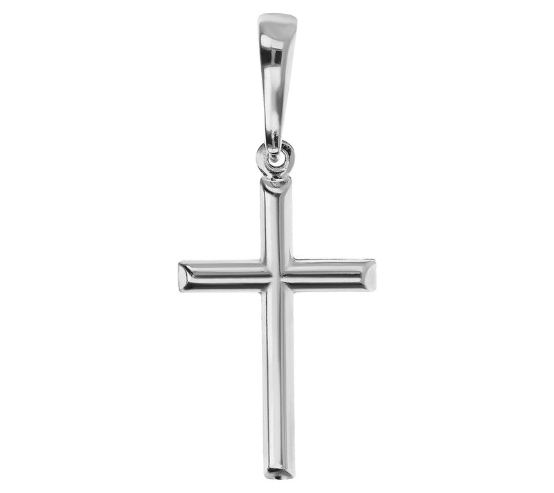 Ultrafine Silver Cross Pendant — View 3