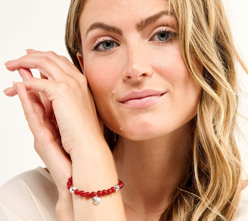 JAI Sterling Silver American Bead Charm Bracelet — View 10