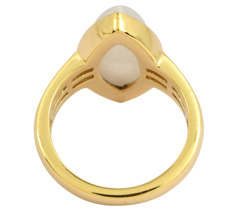 Affinity Gems Rainbow Moonstone Solitaire Ring,Sterling — View 8