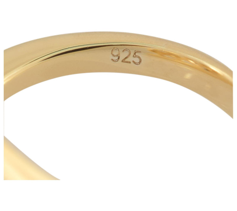 Affinity Gems 0.95 cttw Citrine Ring, 14K GoldPlated — View 4