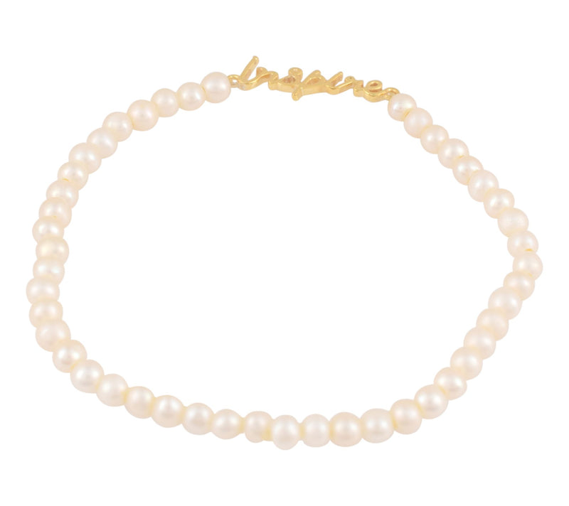 Affinity Cultured Pearl Inspire Stretch Bracelet, 14K Plated — View 6