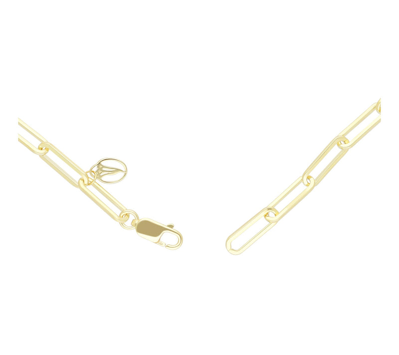 Goddaughters 14K Clad Pink Amethyst Starfish Ankle Bracelet — View 3