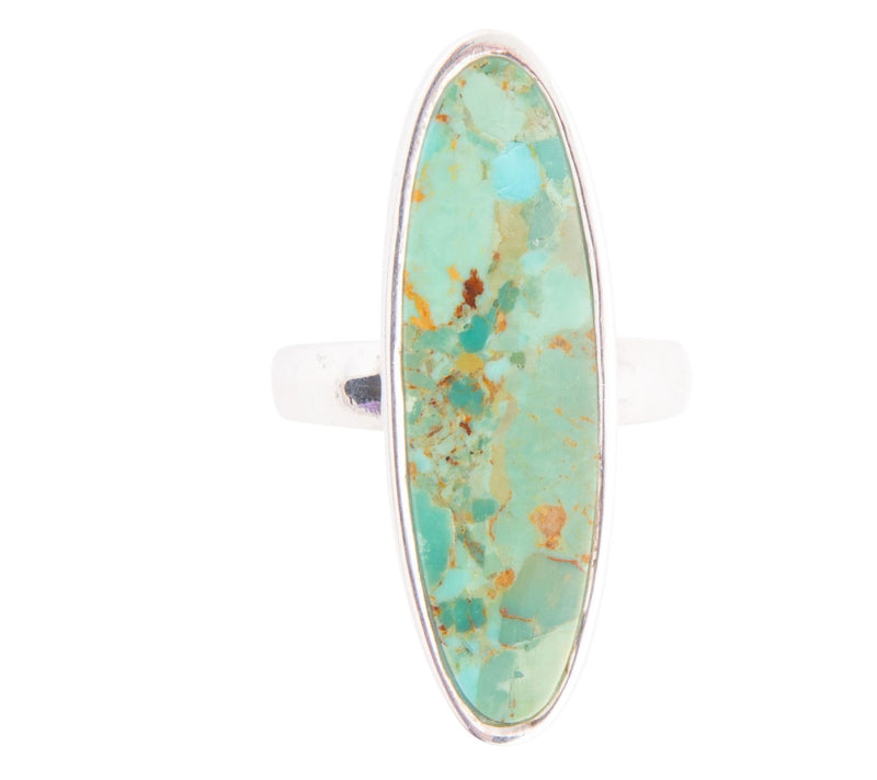 Barse Artisan Crafted Sterling Pueblo CompositeTurquoise Ring — View 2