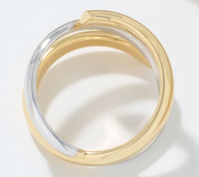 David Markstein 14K Gold Multi Wrap Triple Band Ring — View 8