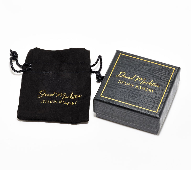 David Markstein Bronze Love Knot Stud Earrings — View 7