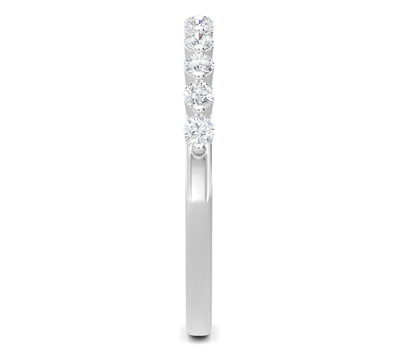 Vida Lab Diamonds 0.30 cttw Lab Grown Band Ring, 14K Gold — View 3