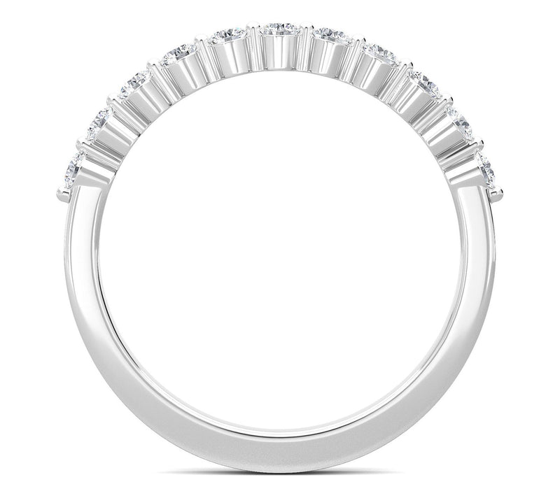 Vida Lab Diamonds 0.30 cttw Lab Grown Band Ring, 14K Gold — View 2