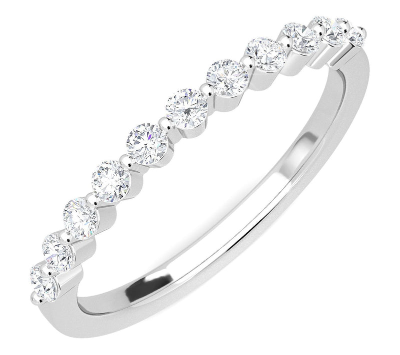 Vida Lab Diamonds 0.30 cttw Lab Grown Band Ring, 14K Gold — Main view