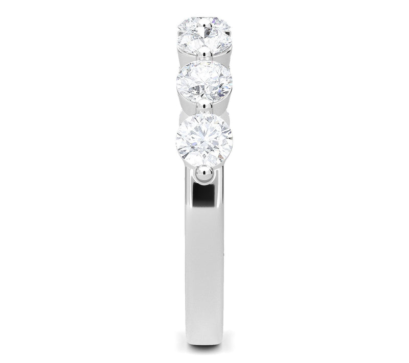 Vida Lab Diamonds Tanya 1.00 cttw Lab Grown Band Ring, 14K — View 5