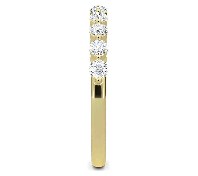 Vida Lab Diamon ds 0.50 cttw Ta nya Half Eterni ty Band Ring, 1 — View 5