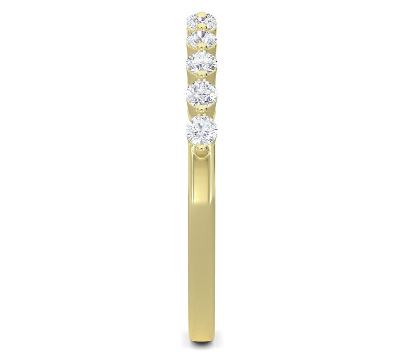 Vida Lab Diamonds Tanya 0.30 cttw Lab GrownBand Ring, 14K — View 5