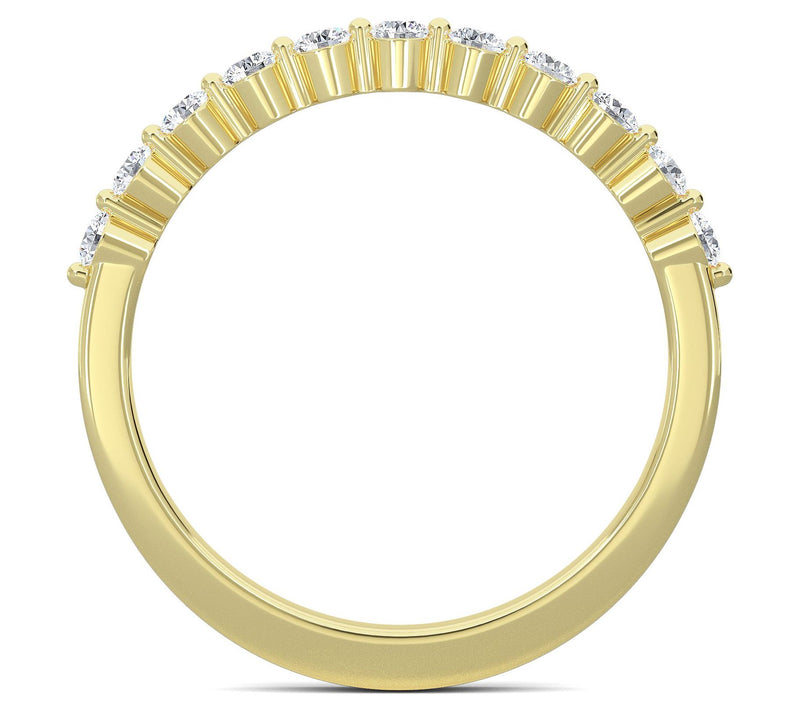 Vida Lab Diamonds Tanya 0.30 cttw Lab GrownBand Ring, 14K — View 4