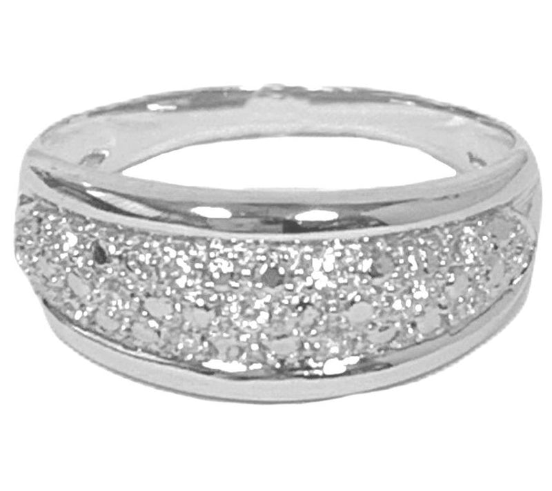 Ariva Sterling Diamonique Somerset Band Ring — View 2