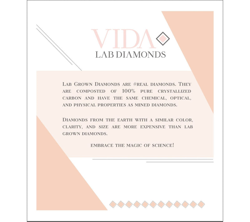 Vida Lab Diamonds Created Pink Mist Link Bracelet, Sterling — View 8