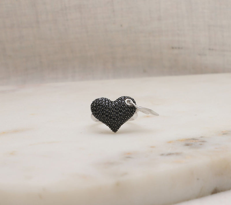 Margo Manhattan Sterling Black Spinel Wings ofDesire Ring — View 6