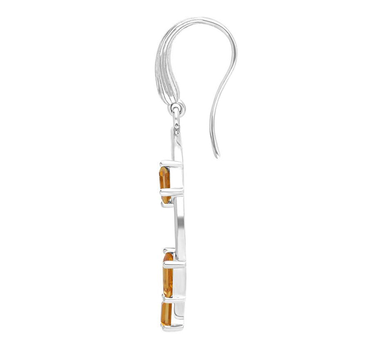 Ariva Silver Gemstone Jolie Earrings — View 3
