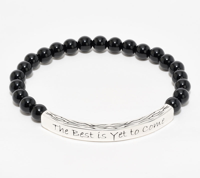 Christian James by Scott Grimes Sterling Silver 2nd Act Stretch Bracelet — View 3