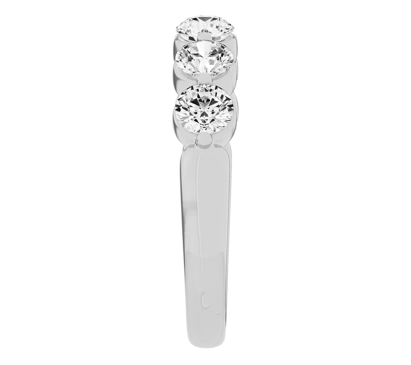 Fire Light 1.50 cttw Lab Grown Diamond Wedding Ring, 14K Gold — View 3