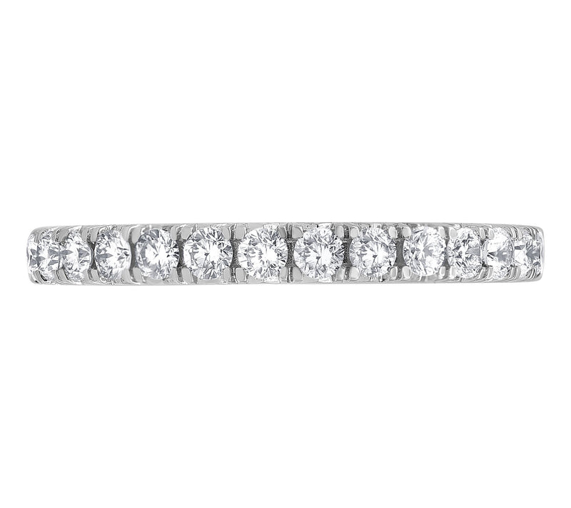 Fire Light 1.00 cttw Lab Grown Diamond Eternity Band Ring, 14K — View 3