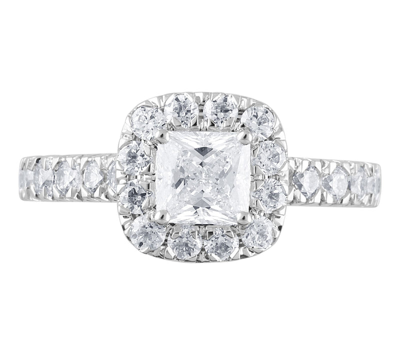 Fire Light 2.00 cttw Lab Grown Diamond Engagement Ring,14K — View 3