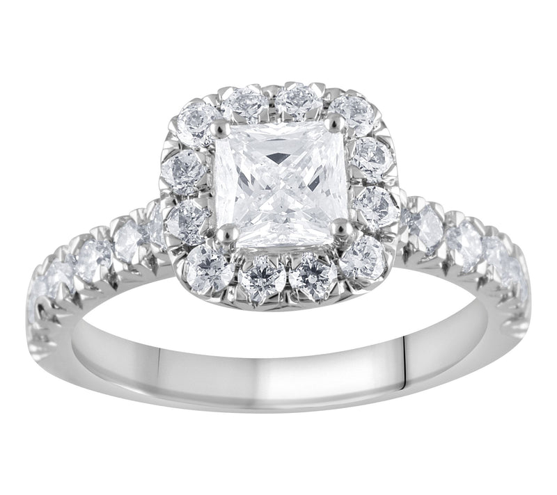 Fire Light 2.00 cttw Lab Grown Diamond Engagement Ring,14K — Main view