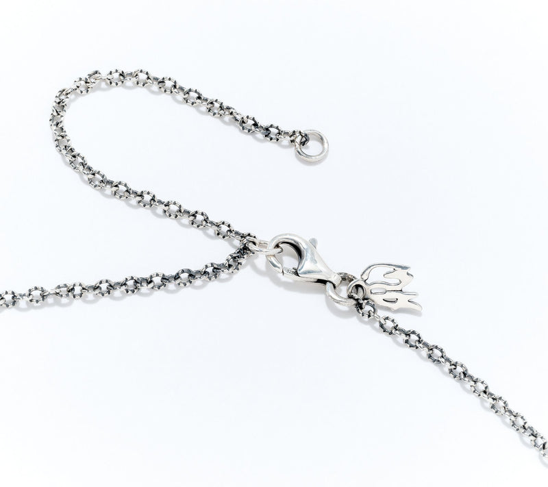 American West 17" Initial Sleeping Beauty Turquoise Necklace — View 4