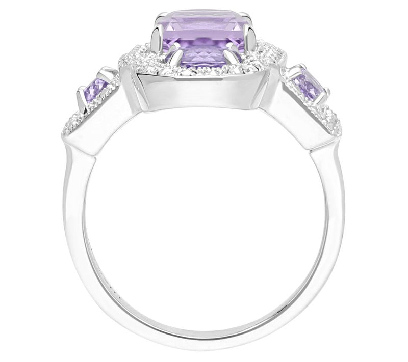 Dallas Prince Chrome Marcasite & Gemstone Ring,Sterling — View 2