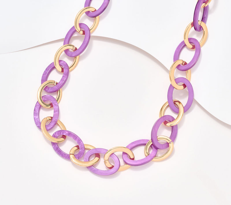 Carla Rockmore Collection The New York Chain Link Necklace — Main view