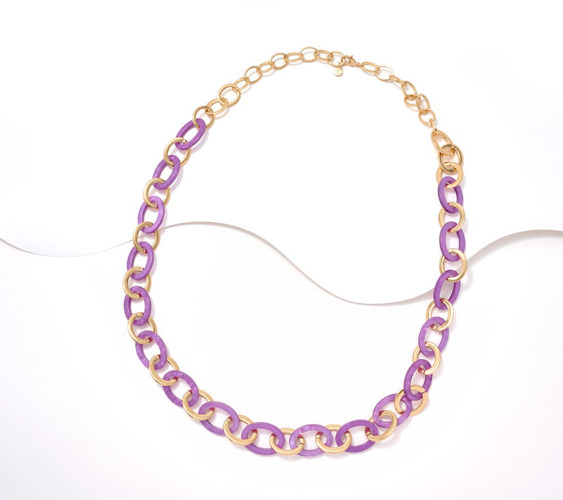 Carla Rockmore Collection The New York Chain Link Necklace — View 2