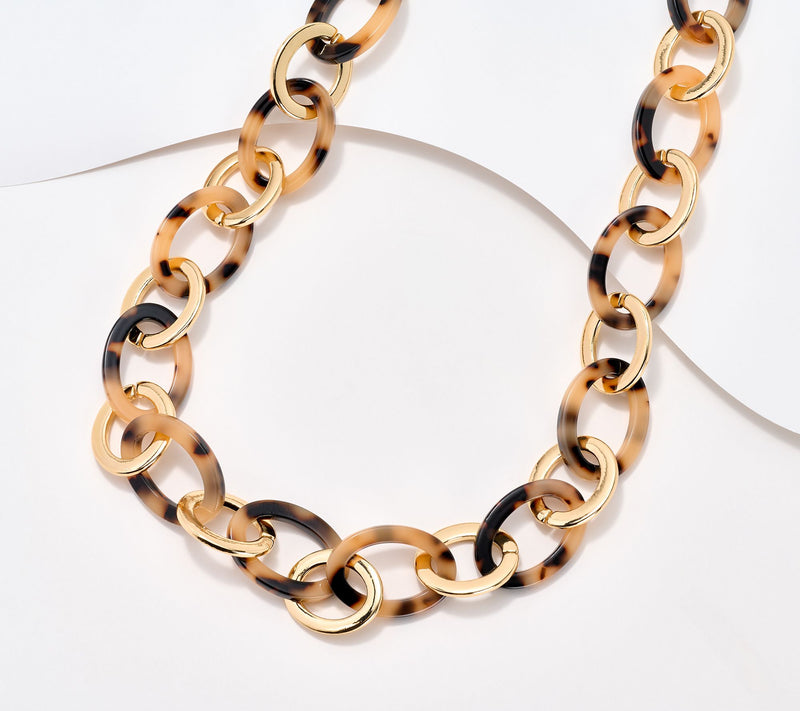 Carla Rockmore Collection The New York Chain Link Necklace — View 7