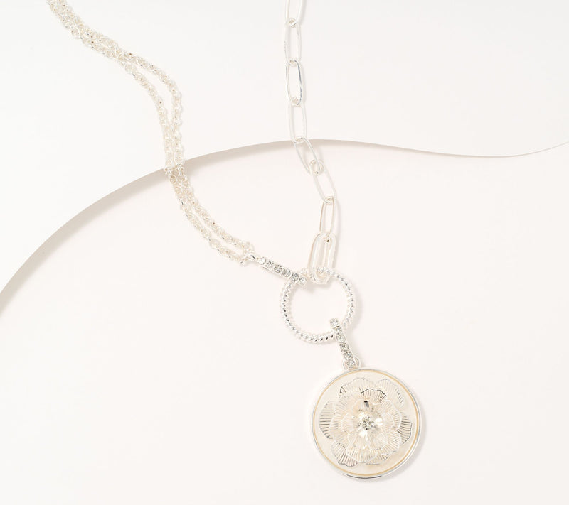 Joan Rivers Gardenia Pendant — View 10