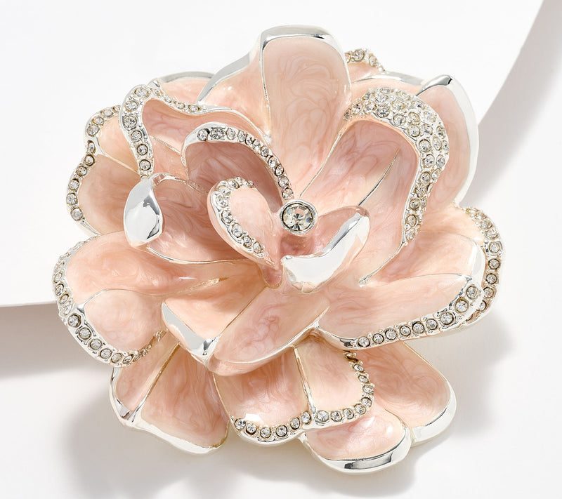 Joan Rivers Blooming Gardenia Flower Pin — View 9