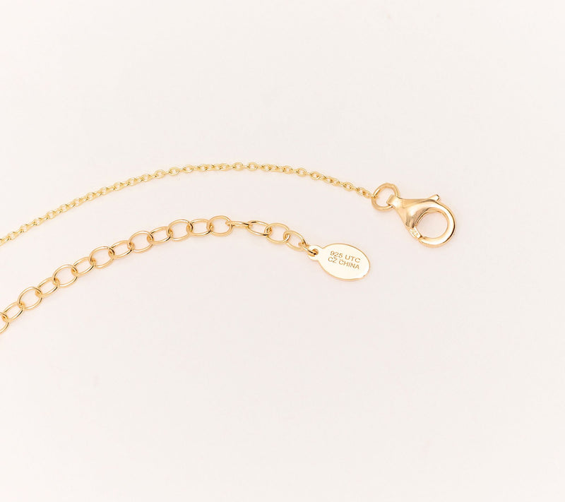 Diamonique x Kathy Levine Multi-Layered Triple Threat Necklace, Sterl — View 3