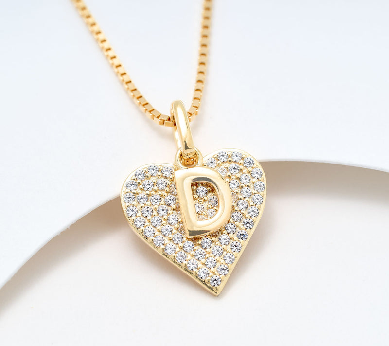 Diamonique x Kathy Levine All About You Necklace, 14k Plated — View 51