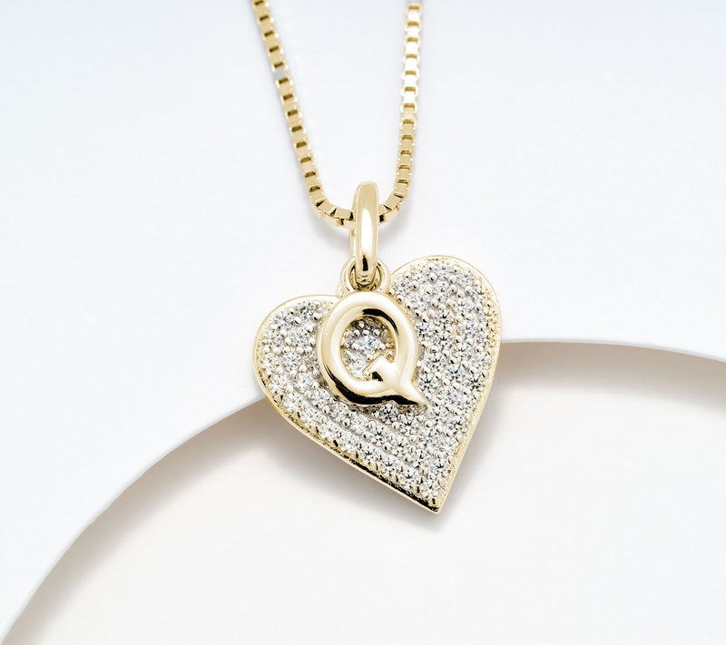 Diamonique x Kathy Levine All About You Necklace, 14k Plated — View 25