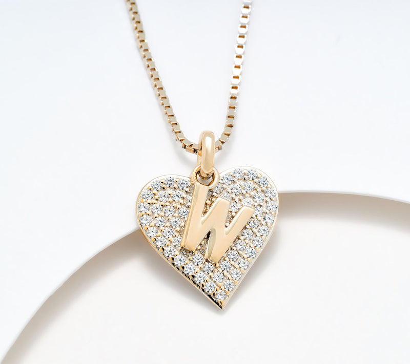 Diamonique x Kathy Levine All About You Necklace, 14k Plated — View 31
