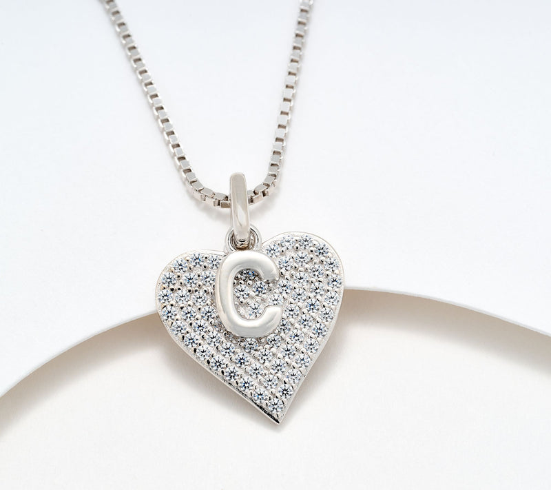 Diamonique x Kathy Levine All About You Necklace, Sterling Silver — View 32