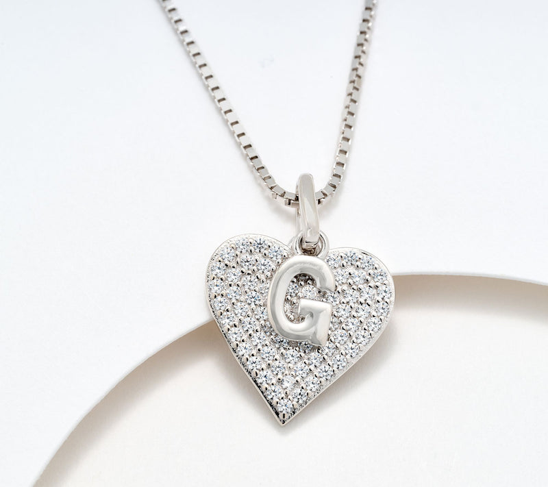 Diamonique x Kathy Levine All About You Necklace, Sterling Silver — View 36