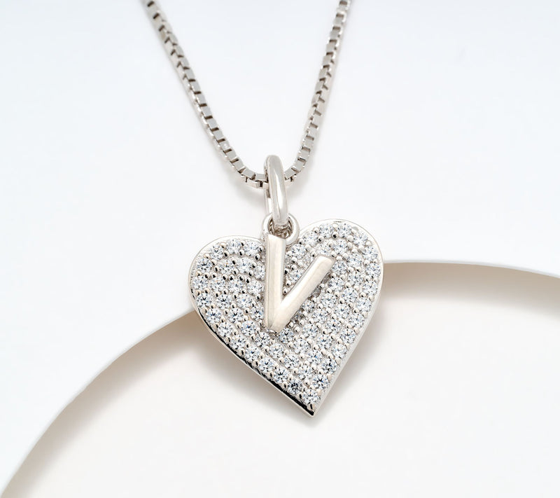 Diamonique x Kathy Levine All About You Necklace, Sterling Silver — View 51