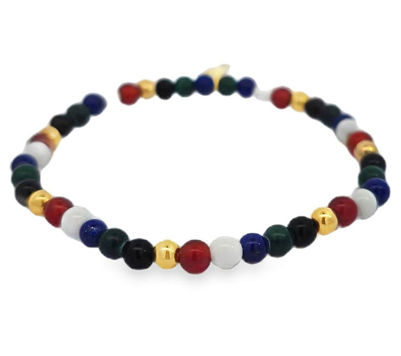 Elyse Ryan 14K Clad Multi-Gemstone Bead ColleenBracelet — View 2