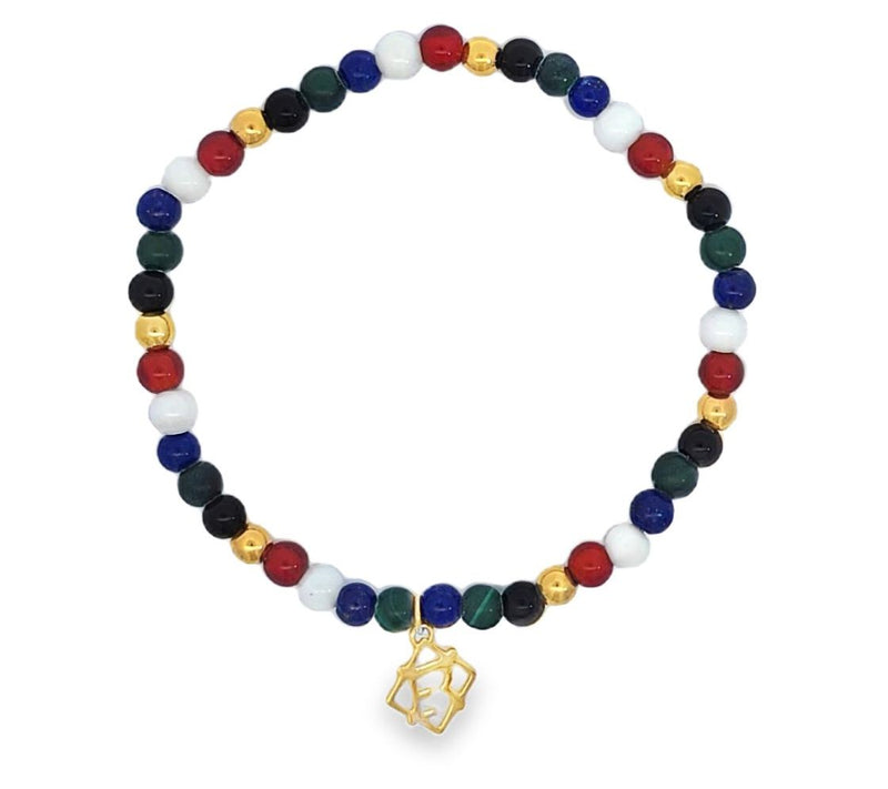 Elyse Ryan 14K Clad Multi-Gemstone Bead ColleenBracelet — Main view