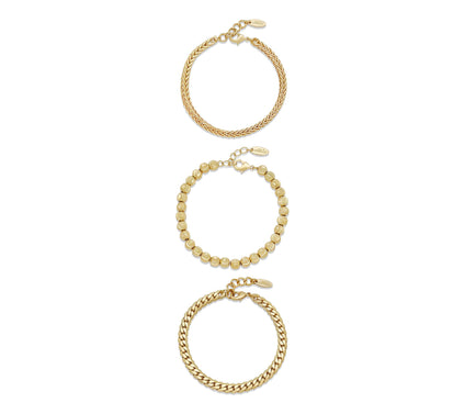Ettika Classical Trio Bracelet Set