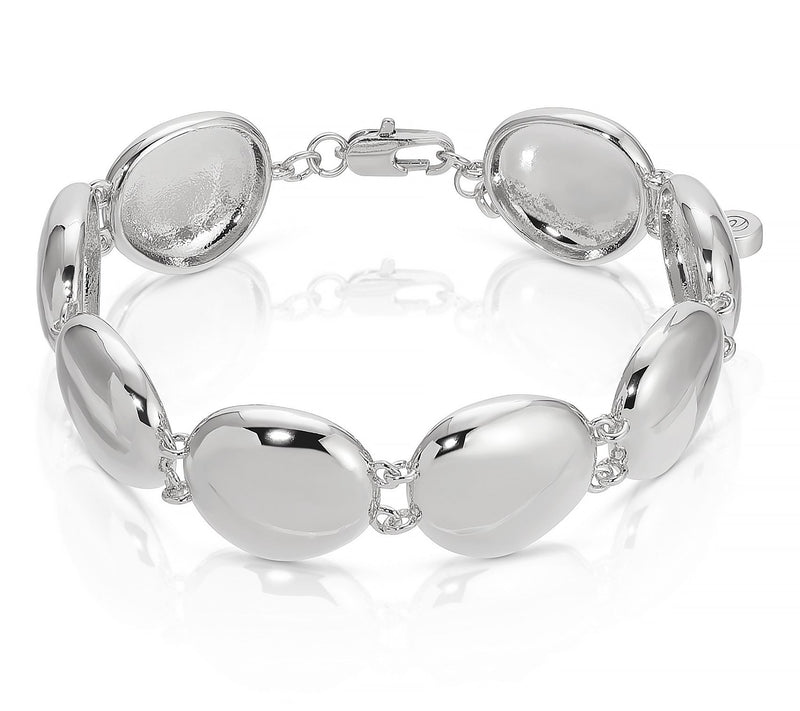 Ettika Polished Pebble Link Bracelet — Main view