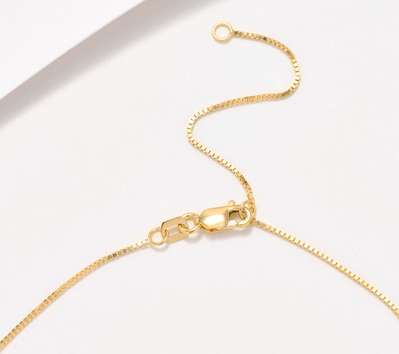 Fire Light Lab Grown Diamond 2.00 cttw 18" Necklace, 14K — View 3