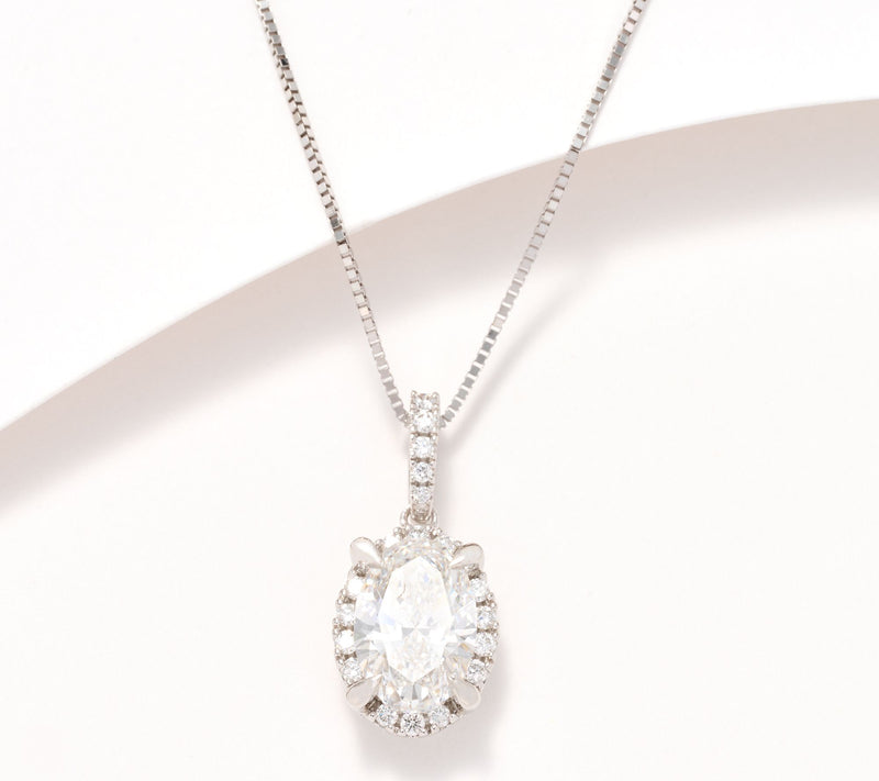 Fire Light Lab Grown Diamond 2.00 cttw 18" Necklace, 14K — Main view