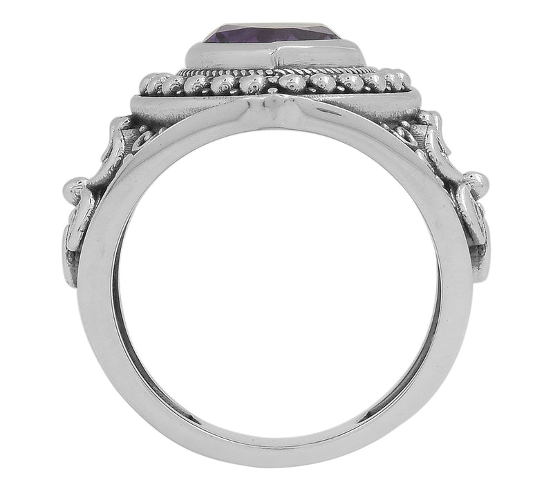 Artisan Crafted Sterling Silver 2.05 cttw Amethst Ring — View 6