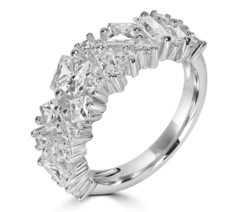 Diamonique x Kathy Levine 1.85 cttw Statement Ring, Sterling — View 2
