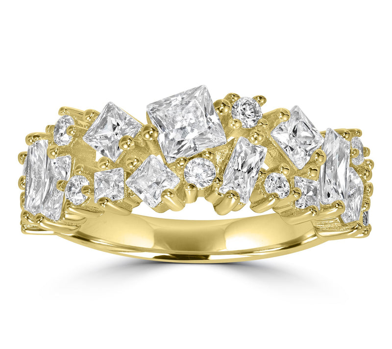 Diamonique x Kathy Levine 1.85 cttw Statement Ring, Sterling — View 7